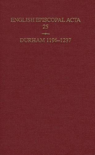 English Episcopal Acta 25